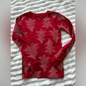 Carters size 10 red pajama top
